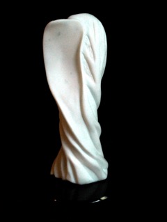 Transfiguration, marble by Eirene Blomberg