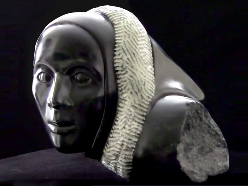 "Winters Approaching" Lisa Svircic sculpture