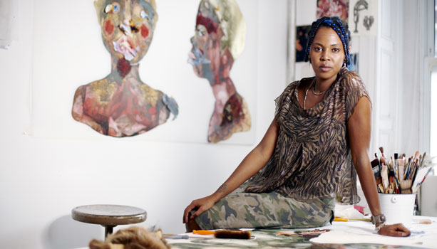 Wangechi Mutu from Kenya