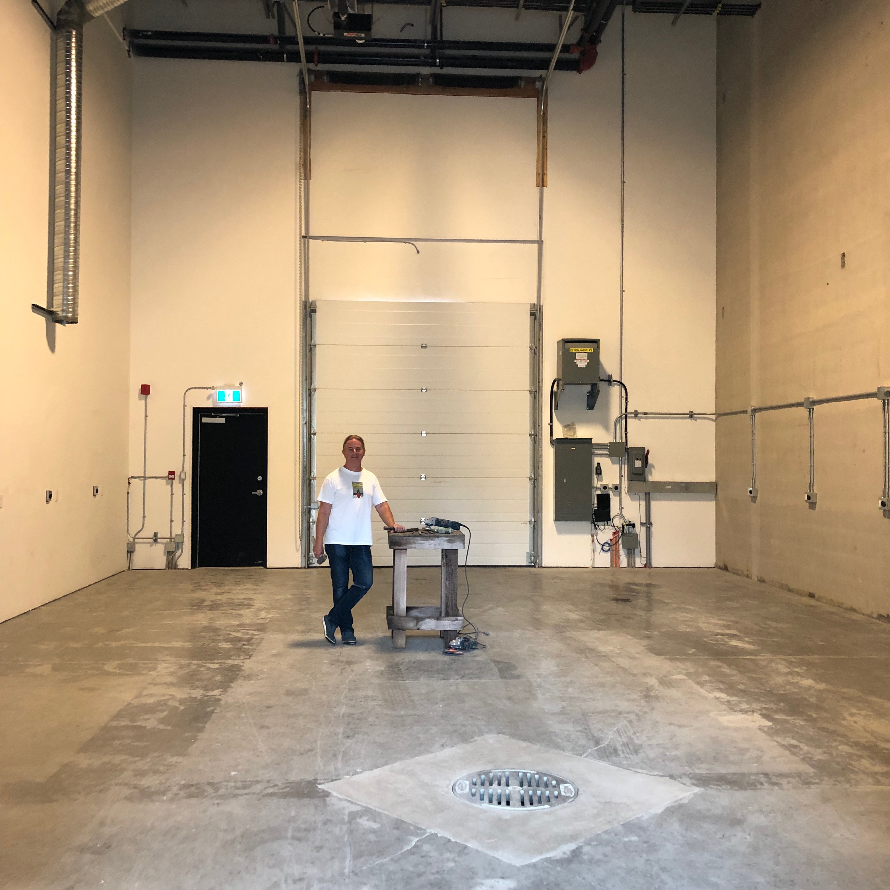 1. Michael Binkley in the empty studio 9 1 2019