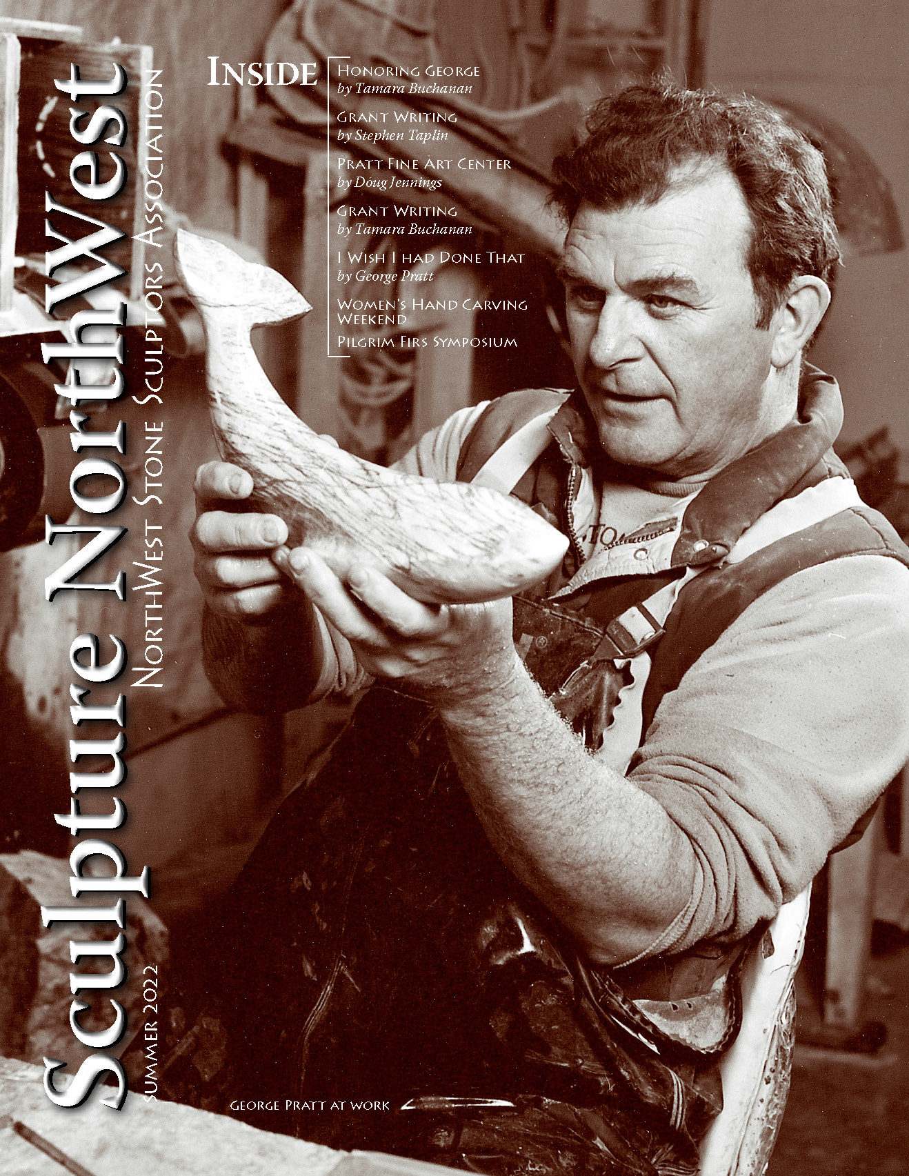 Summer 2022 Sculpture Northwest Journal Cover